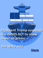 As the U.S. and Israel's war against Iran continues to upend energy markets and supply chains worldwide, the Trump administration says it will temporarily waive maritime shipping requirements under a more than century-old law known as the Jones Act. The Jones Act mandates that ships carrying cargo and passengers between U.S. ports must be built in the United States and owned by Americans. 